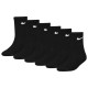 Nike Παιδικές κάλτσες Lightweight Crew Socks 6 pairs